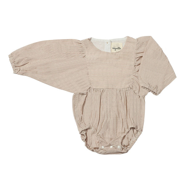 Morgan Bubble- Oatmeal Stripe