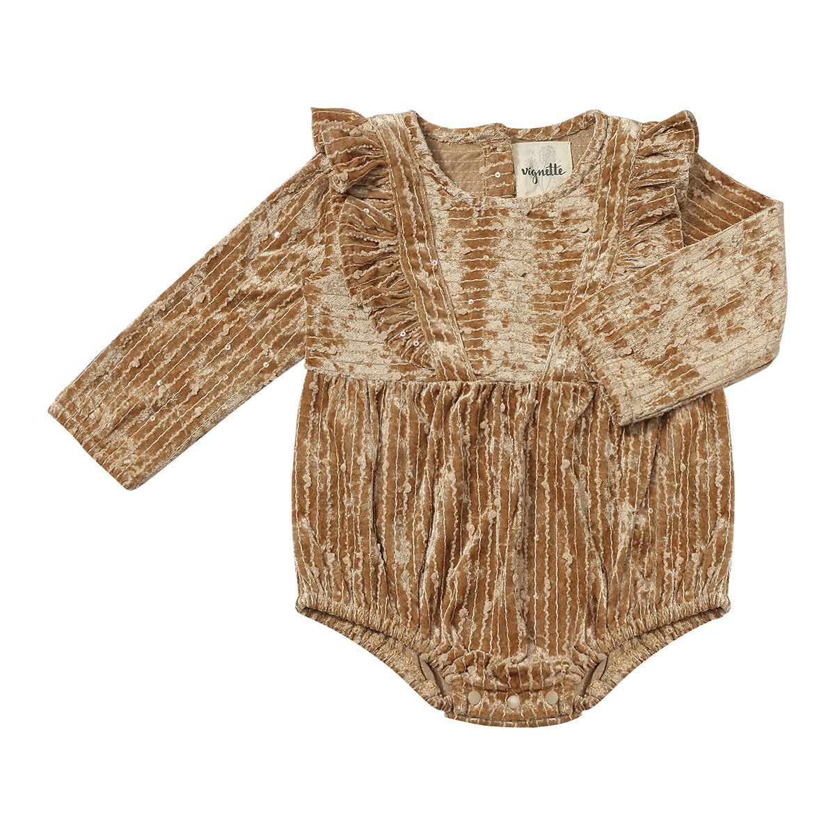 Deirdra Bubble- Fawn Sequin Velvet