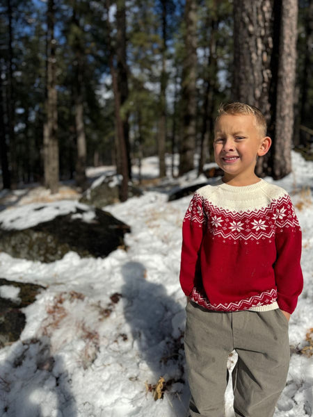 IGLOO Sweater- Red (FINAL SALE)