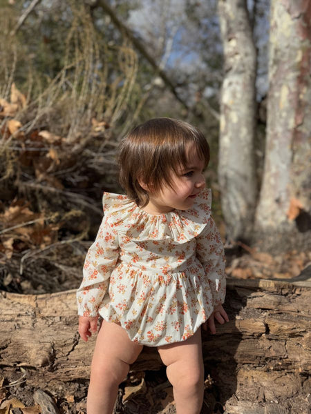 Maya Bubble- Orange Autumn Floral