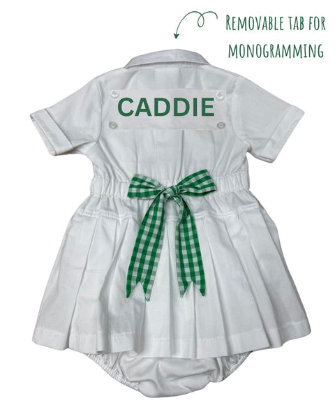 On the Green Skirted Caddie Bubble