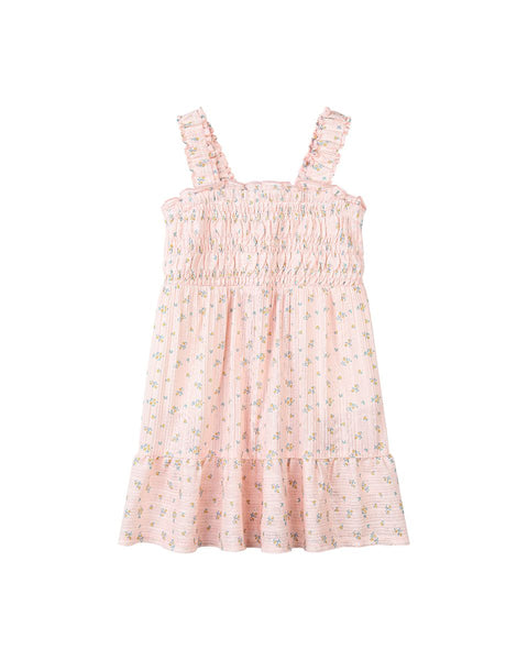 Susie Dress- Pink Floral