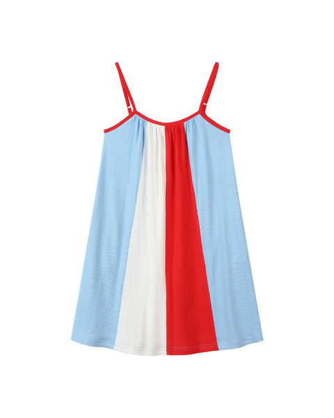Ruby Dress- Red/White/Blue