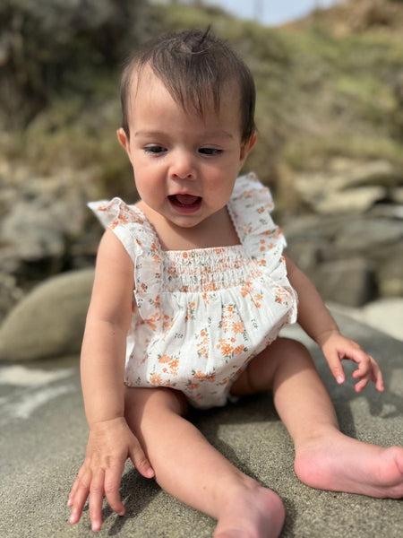 Bonnie Bubble- Orange Floral