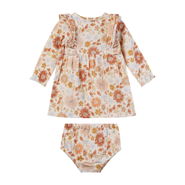 Piper Dress- Fall Blooms