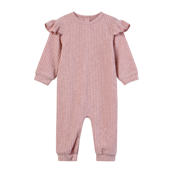 Noelle Romper -Rose
