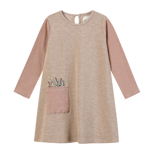 Quinn Dress- Rust Floral