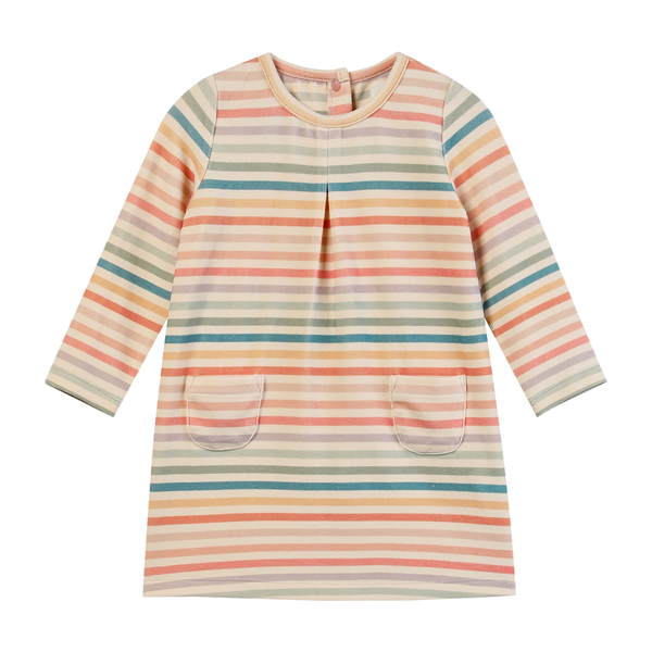 Star Dress- Candy Stripe