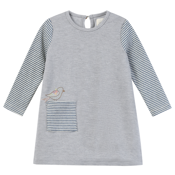 Quinn Dress -Blue Bird