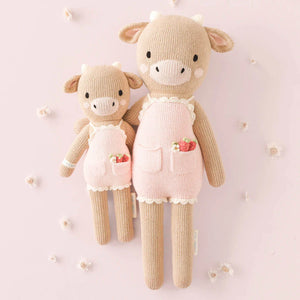 Ava the cow (powder pink)- Little