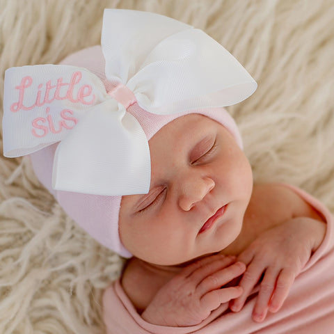 Pink Little Sis Bow