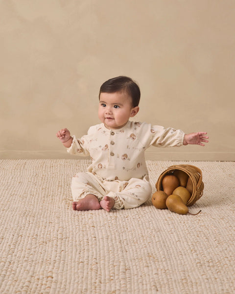Henley Bubble Jumpsuit Turkey