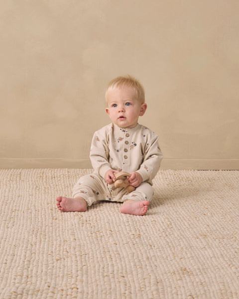 Relaxed Fleece Jumpsuit Space