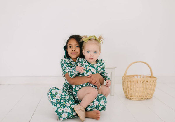 Leah Romper in Canyon Flower | Baby
