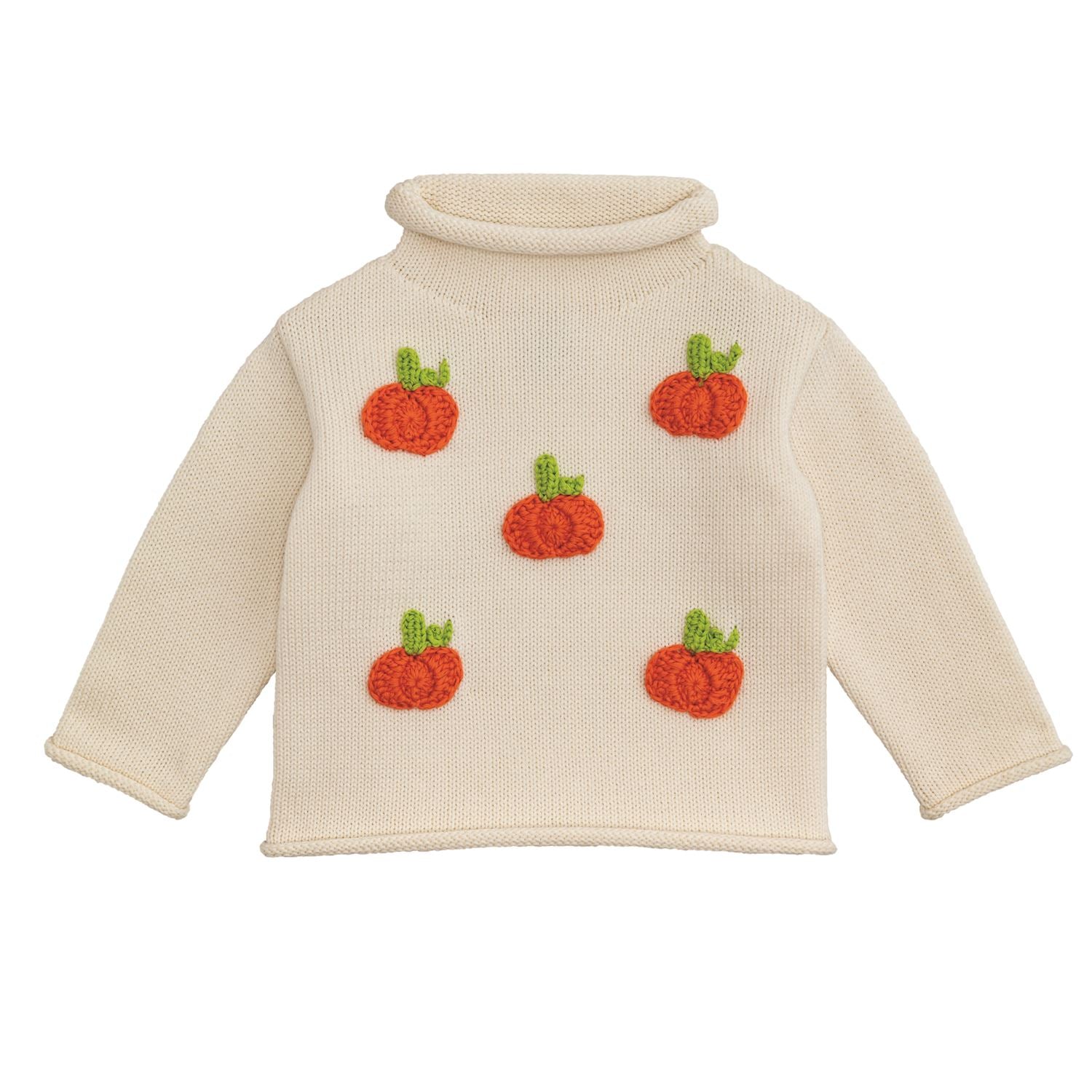 Mini Pumpkin Rollneck Sweater