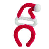 Santa Fuzzy Christmas Headband