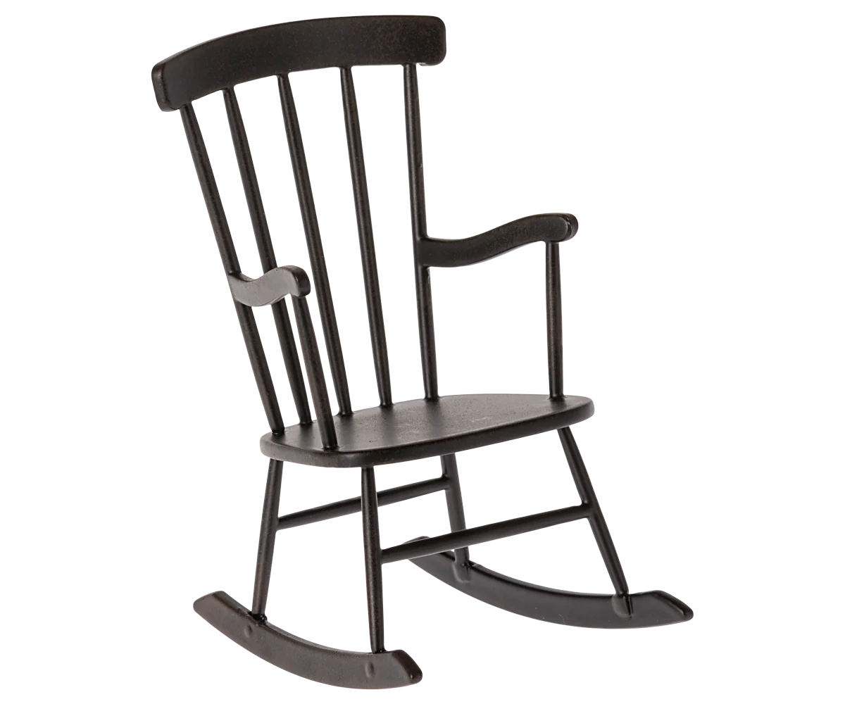 Rocking Chair, Miniature - Anthracite