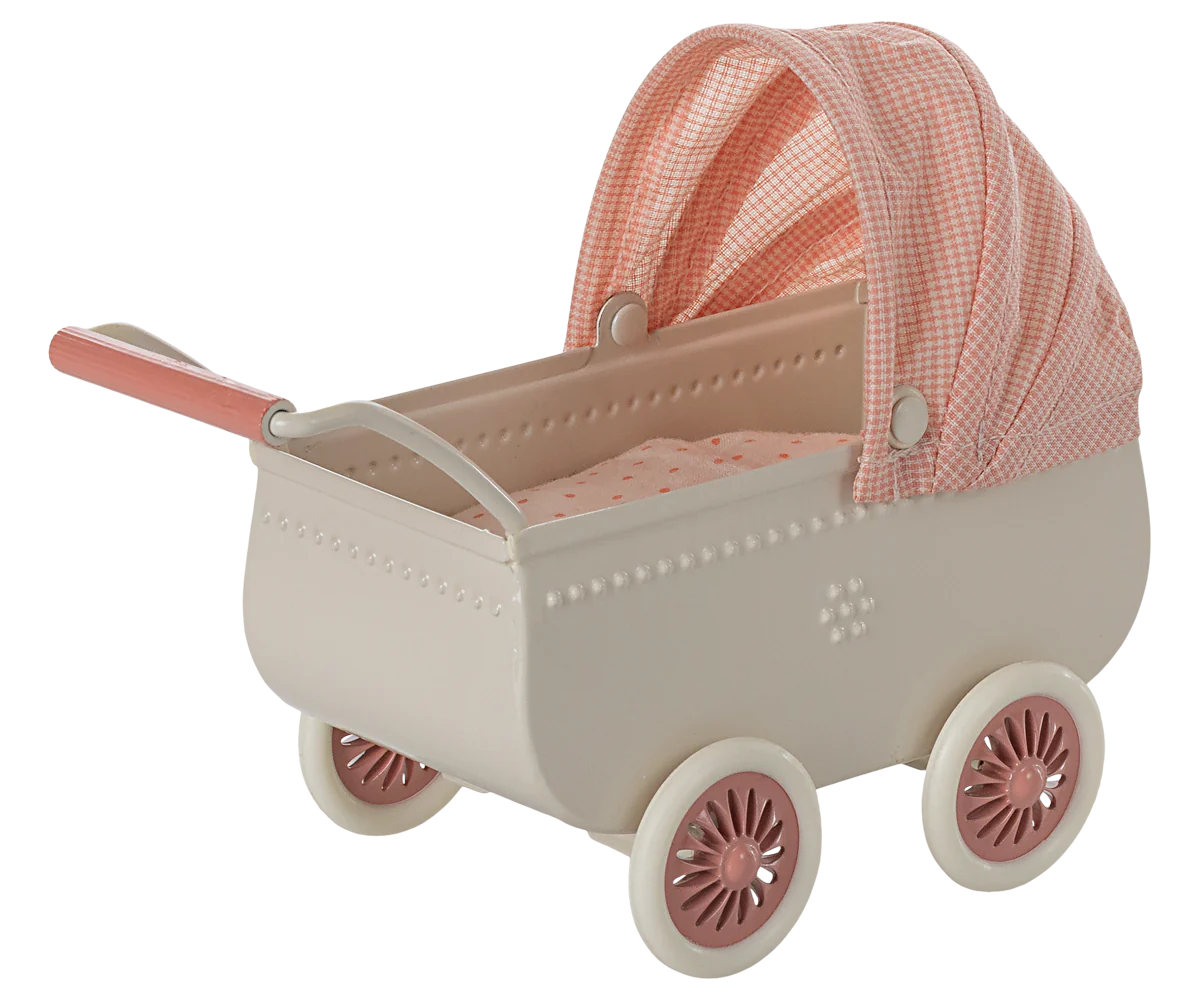 Pram, Mouse - Coral