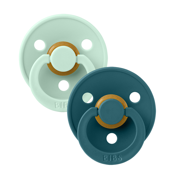 Colour 2 Pack Nordic Mint/Forest Lake (Round /Size 1 / Natural Rubber Latex)