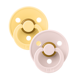 Colour 2 Pack - Pale Butter/Petal (Round /Size 1/ Natural Rubber Latex)