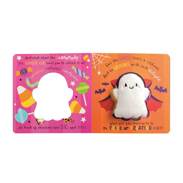 Ghost Halloween Plush Book