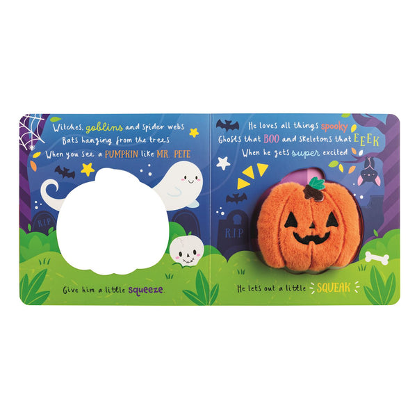 Pumpkin Halloween Plush Book
