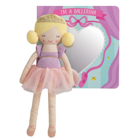 Blonde Ballet Book & Doll Set
