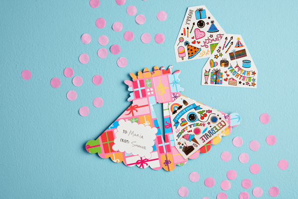 Pink Birthday Tattoo Book