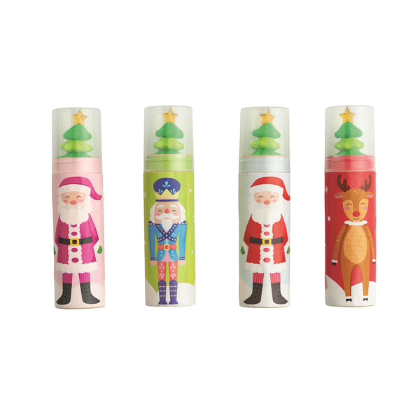 Christmas Pencil & Eraser Sets