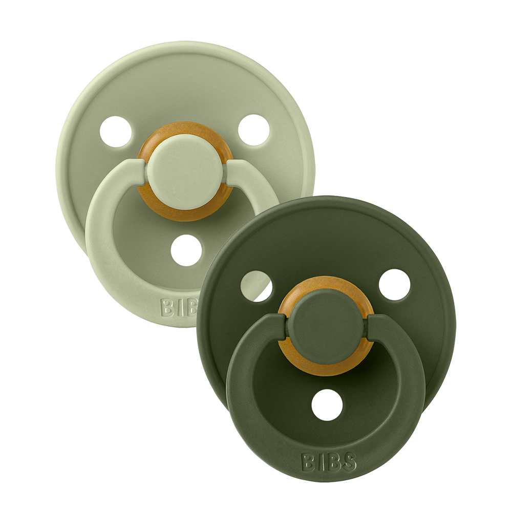 Colour 2 PACK Sage/Hunter Green (Round /Size 1 / Natural Rubber Latex)