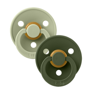 Colour 2 PACK Sage/Hunter Green (Round /Size 1 / Natural Rubber Latex)