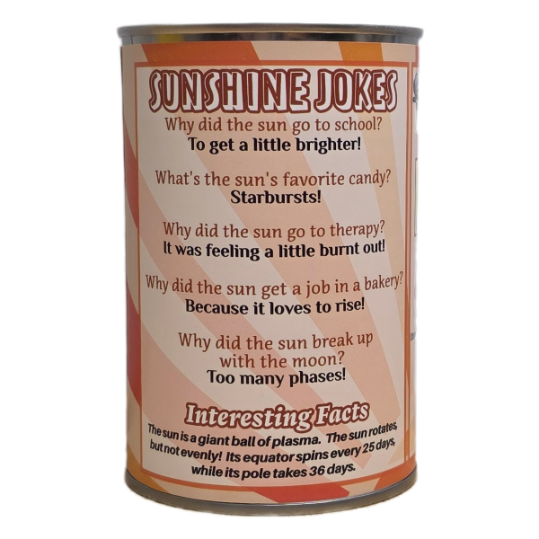 Fort Myers FL Edition - Sol the Canned Sunshine - Sun Plush