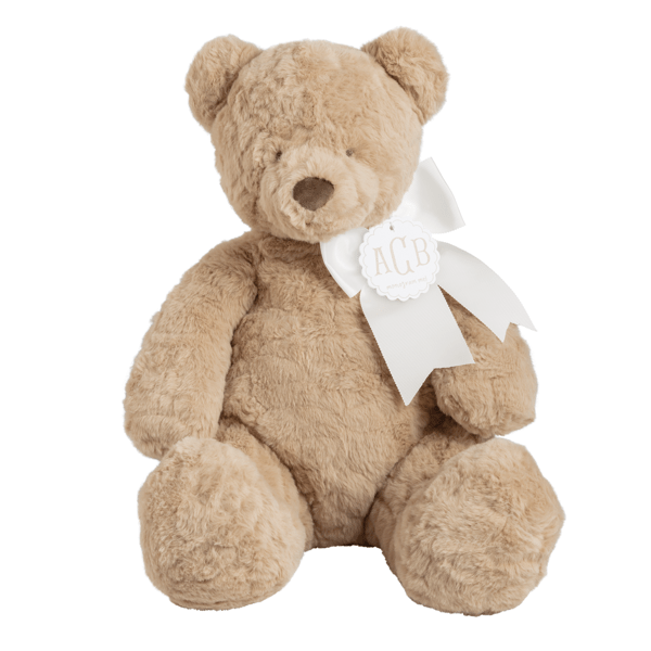 Honey Monogram Me Bear Plush Pal
