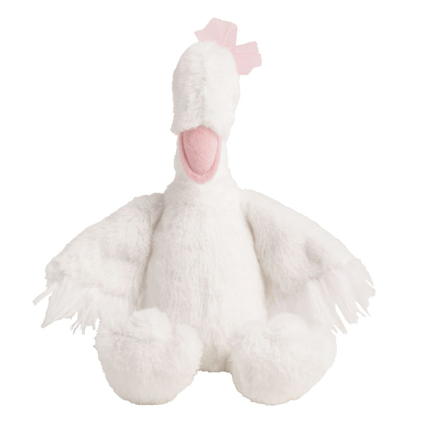 Swan Mama & Baby Plush Set
