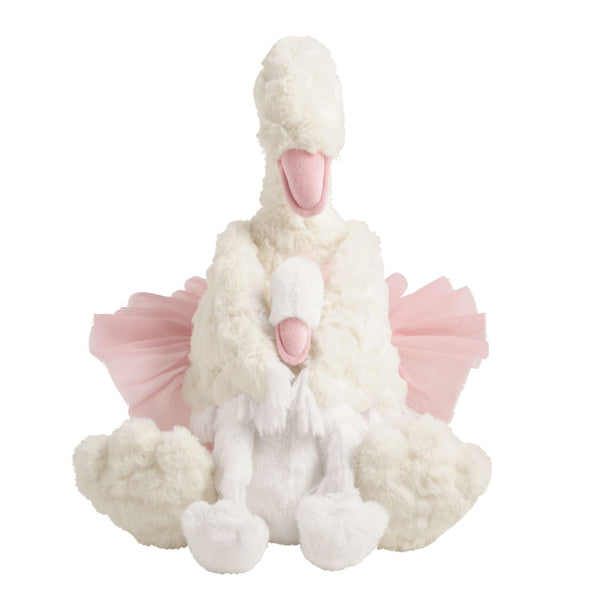 Swan Mama & Baby Plush Set