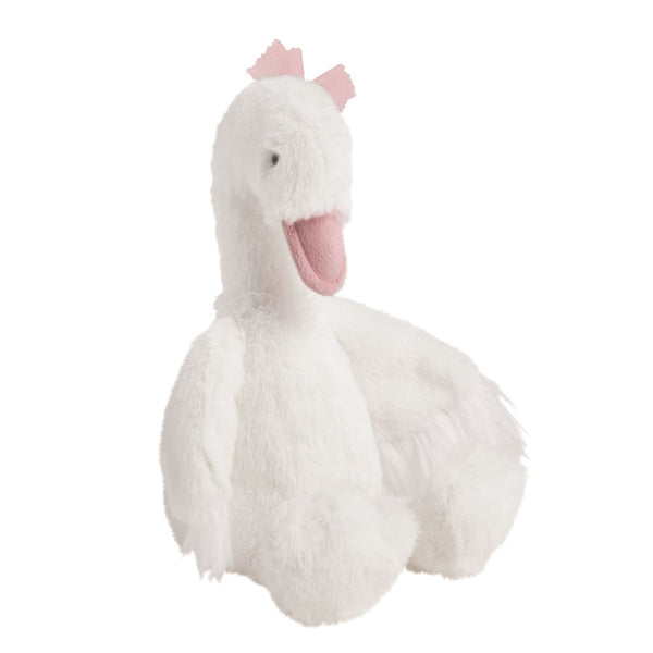 Swan Mama & Baby Plush Set