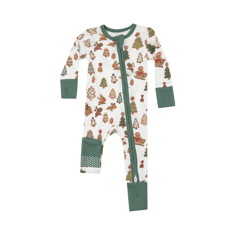 Gingerbread Sleigh Ride 2 Way Romper