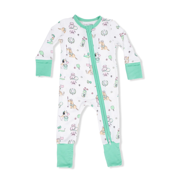 Country Club Dogs Pink - Convertible Romper