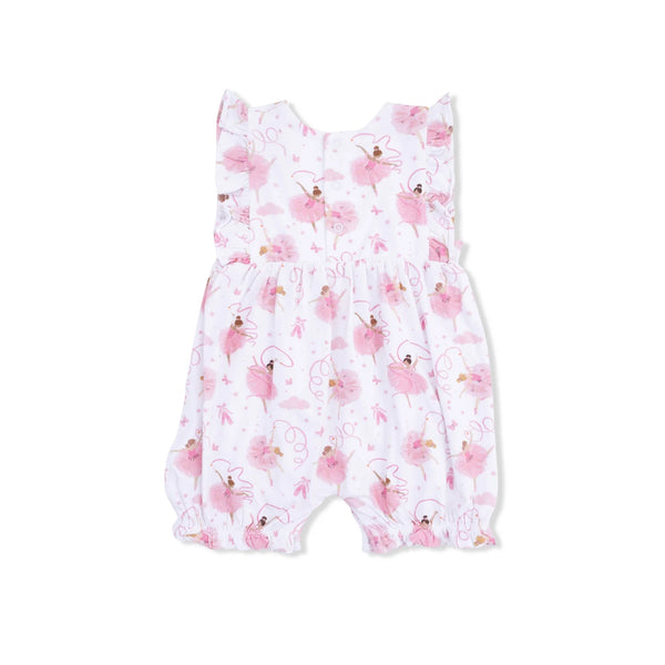 Ribbon Ballerinas - Ruffle Playsuit