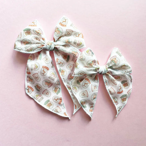 Snow Globe Elle Bow (FINAL SALE)