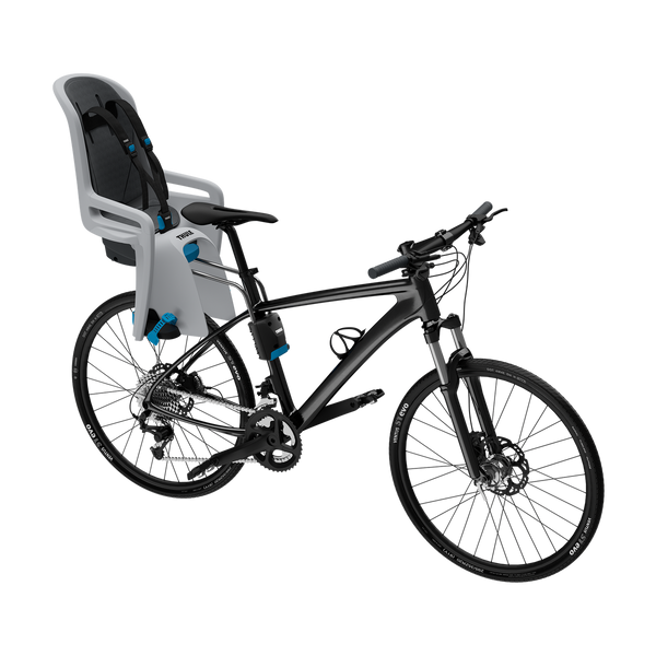 Thule RideAlong tiltable child bike seat light gray