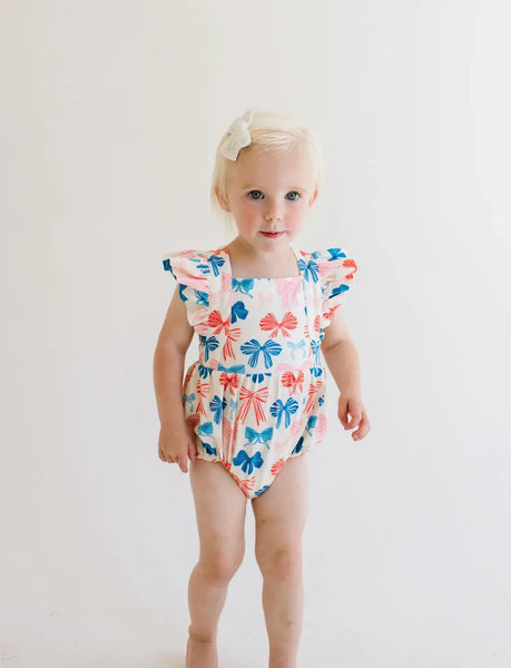 Emmy Bubble in Patriotic Bows