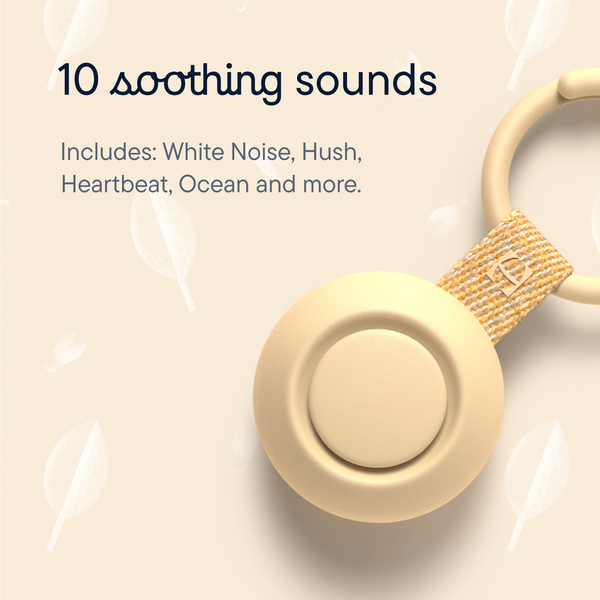 Hatch Go | Portable Sound Machine for Babies and Kids: Peach