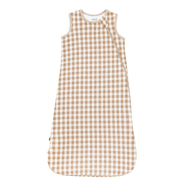 Sleep Bag in Gingham Bisque  (1.0 TOG)