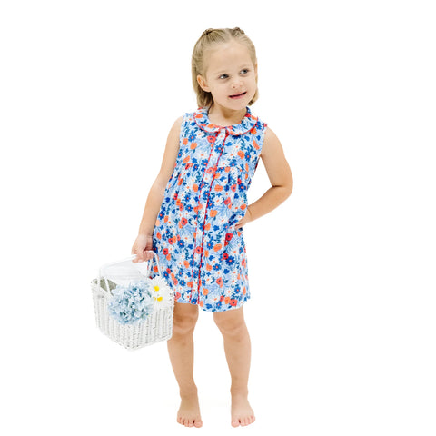 Poppy Days The Jill Peter Pan Collar with Ric Rac Trim