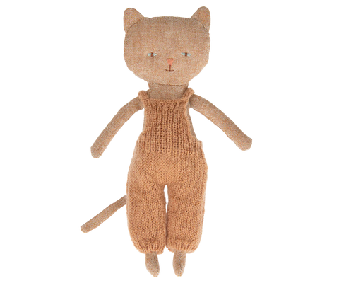 Kitten in Overalls - Ginger