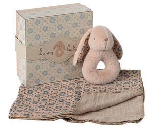 Bunny rattle set - Powder