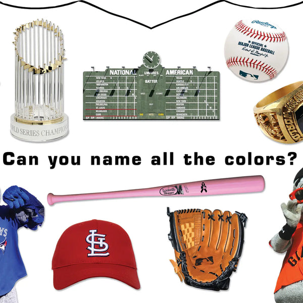 Mlb Baseball Colors - League Edition (Board Book)