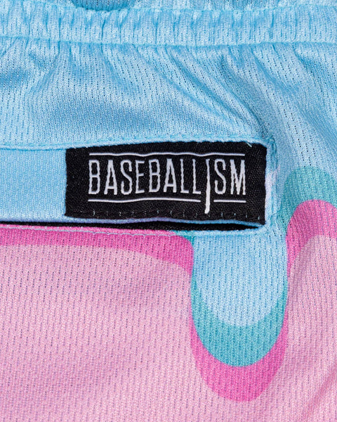 Flag Man Ice Cream Sundae Air Mesh Shorts - Youth