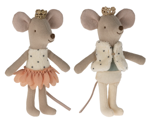 Royal Twins in Box, Little Brother & Sister in Matchbox - Rose
